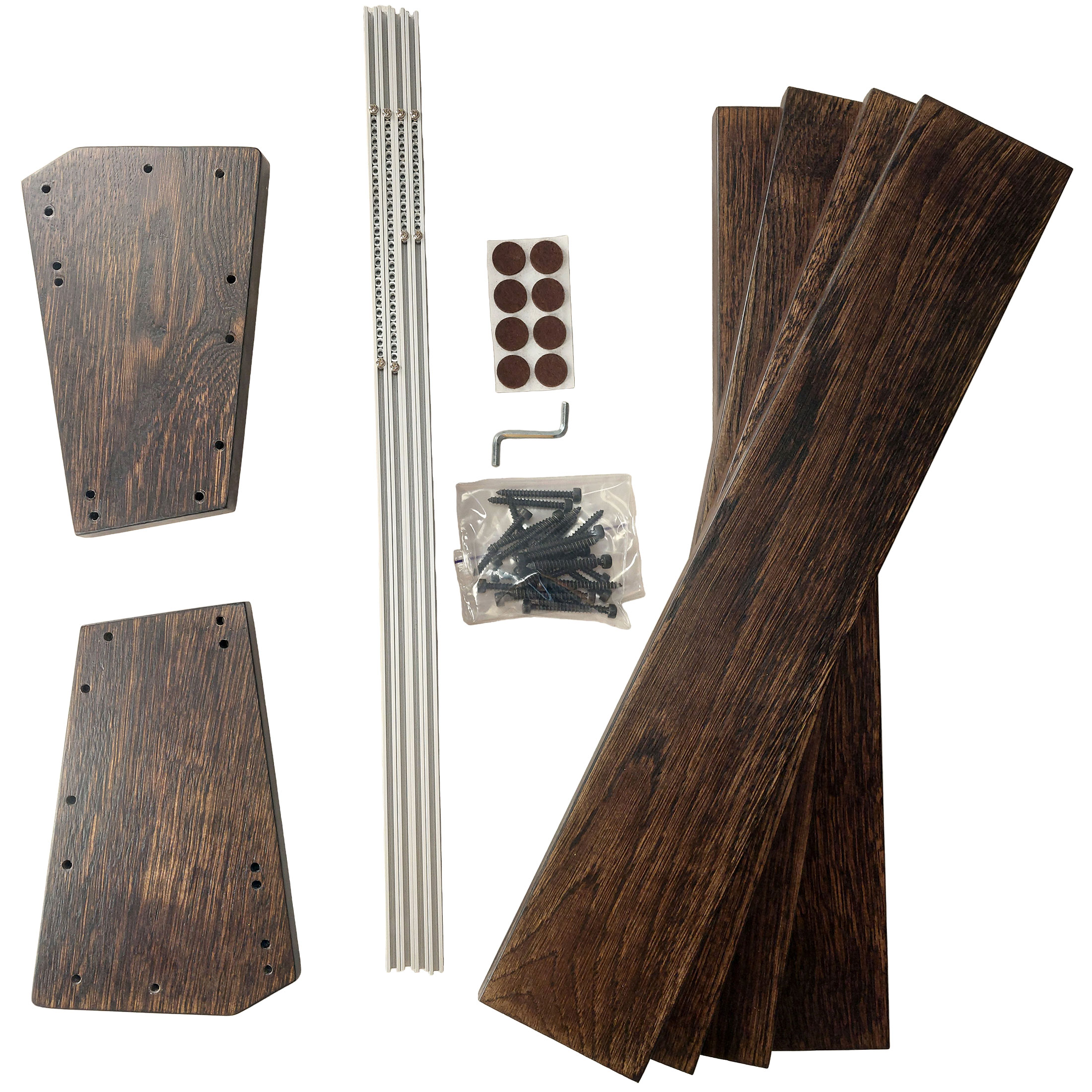 4U Eurorack case Eva Dark oak