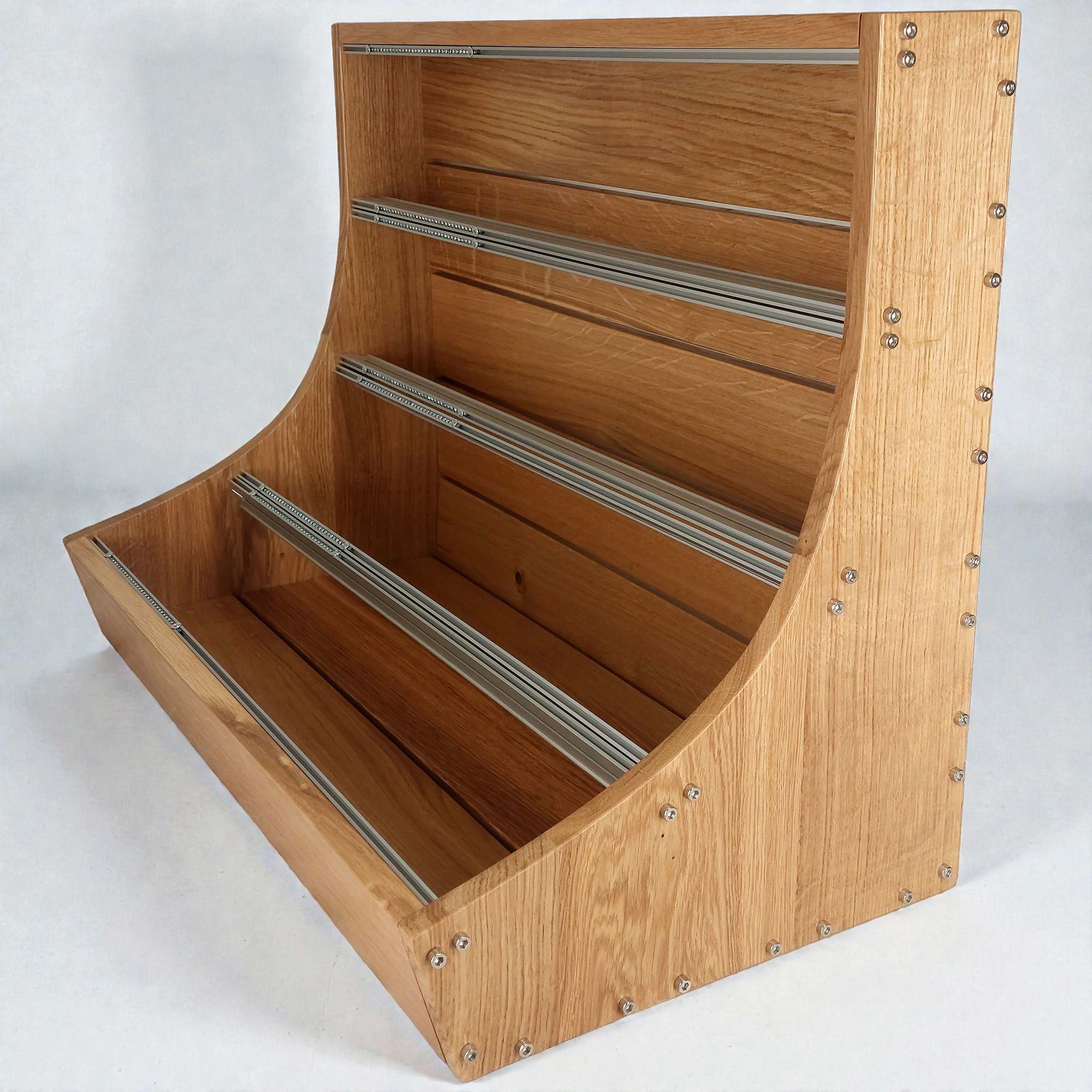 12U Eurorack case Maria oak