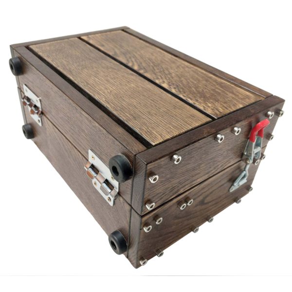 4U LUNA Eurorack Case + LID / oak