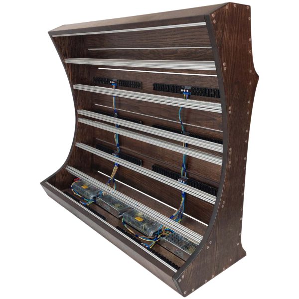 19u Marizilla eurorack case. Dark Oak