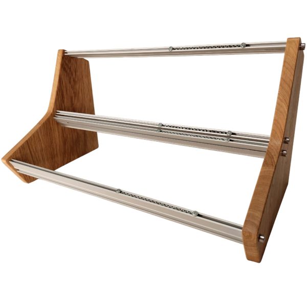 Oak Wood Side Panels for 6U Eurorack Case MARIA