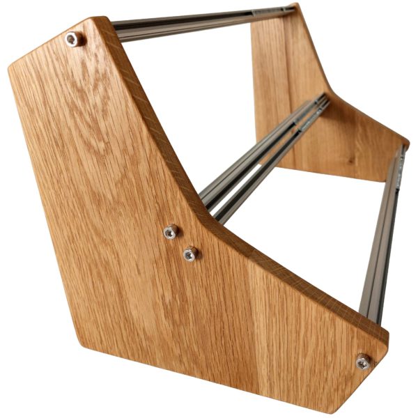 Oak Wood Side Panels for 6U Eurorack Case MARIA