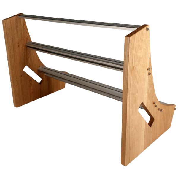 Oak Wood Side Panels for 10U Eurorack Case MARIA