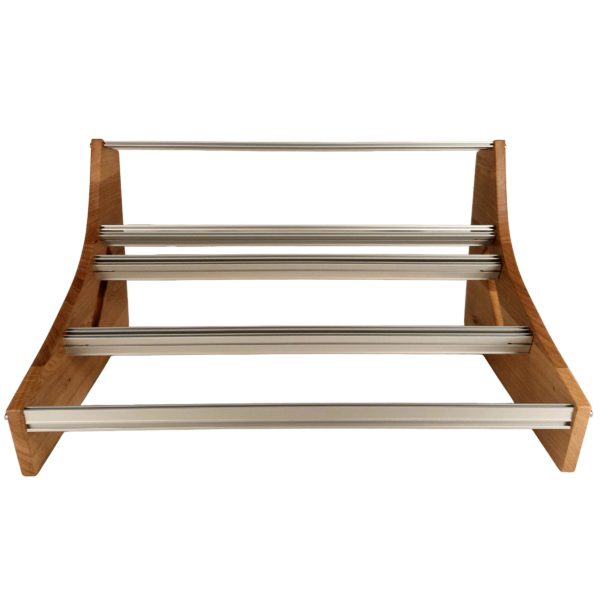 Oak Wood Side Panels for 10U Eurorack Case MARIA