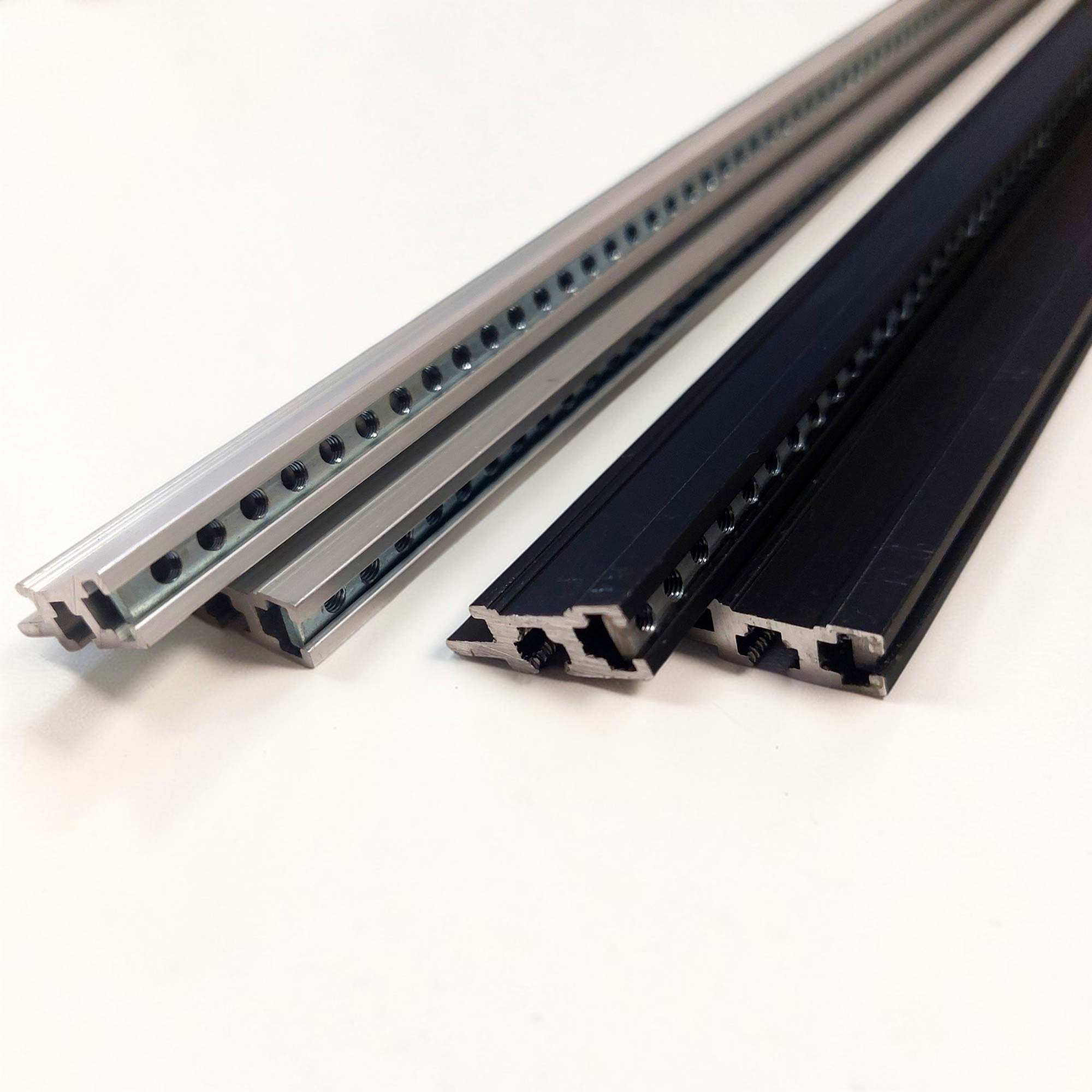 Eurorack Rails with M3 Threaded Strips