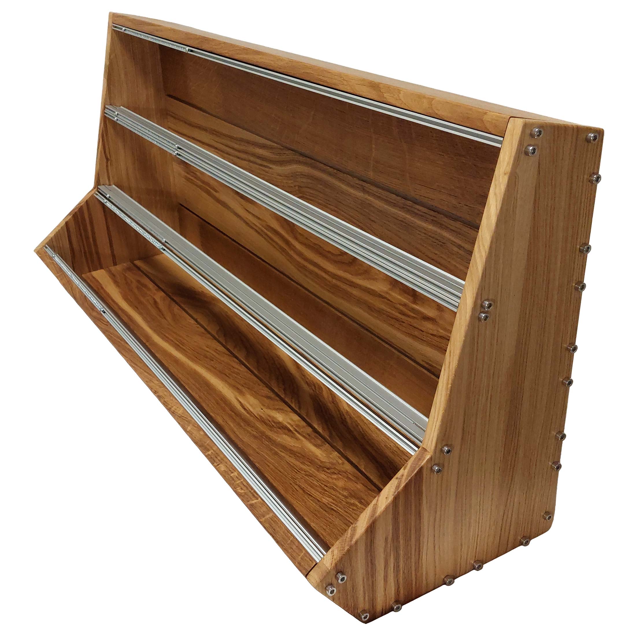 9U Eurorack Case Vita solid oak