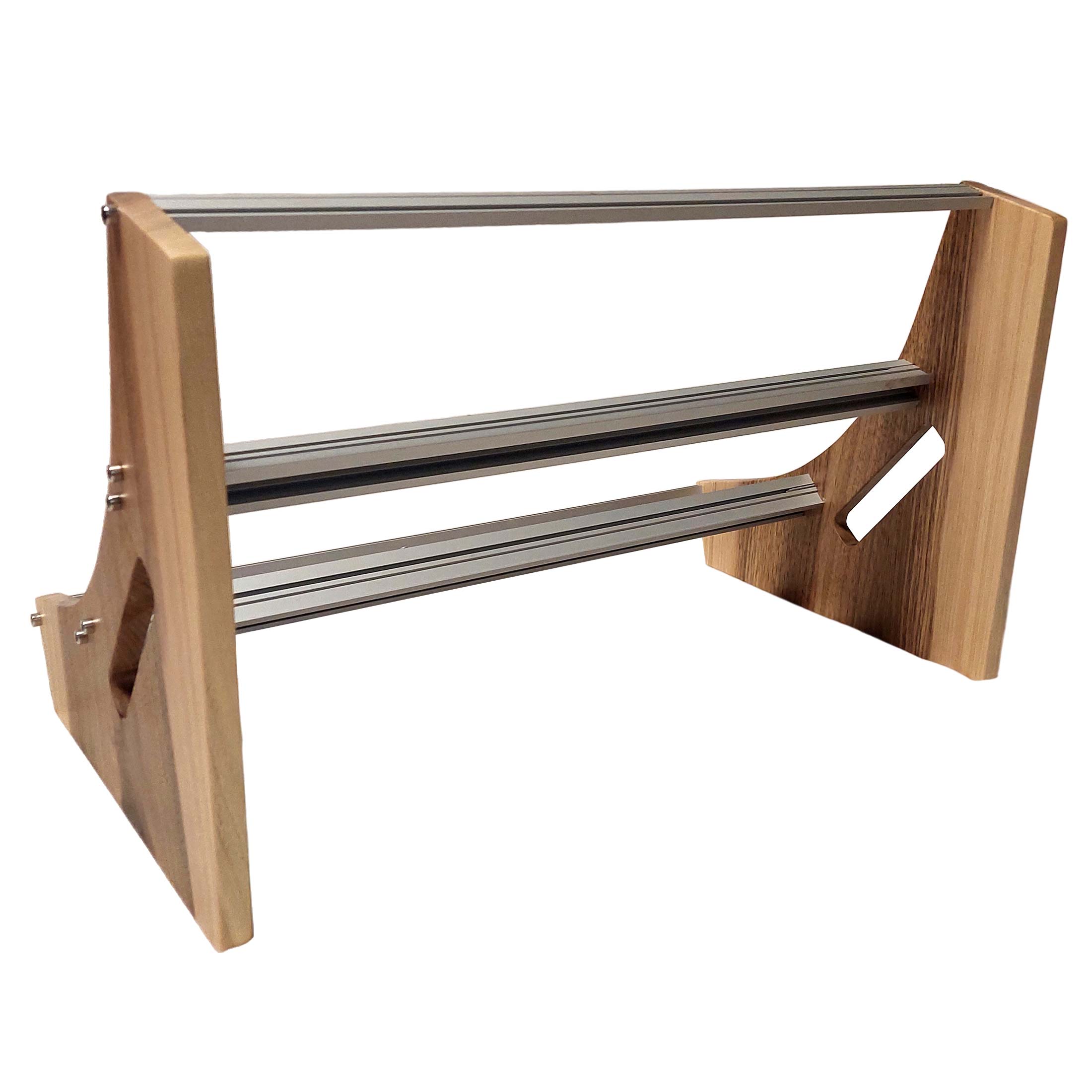 9U Walnut Side Panels for Eurorack Case MARIA