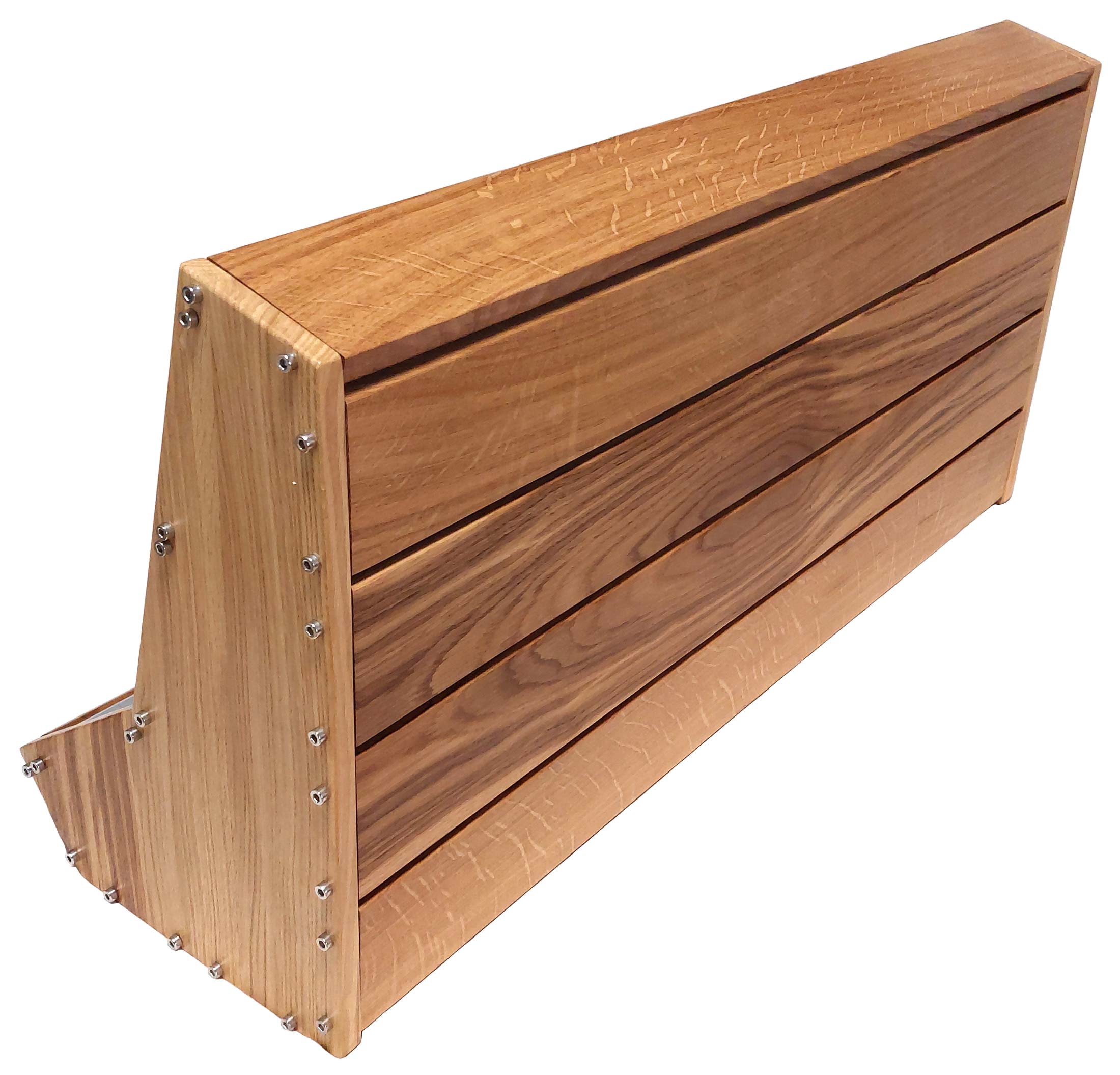 9U Eurorack Case Vita solid oak