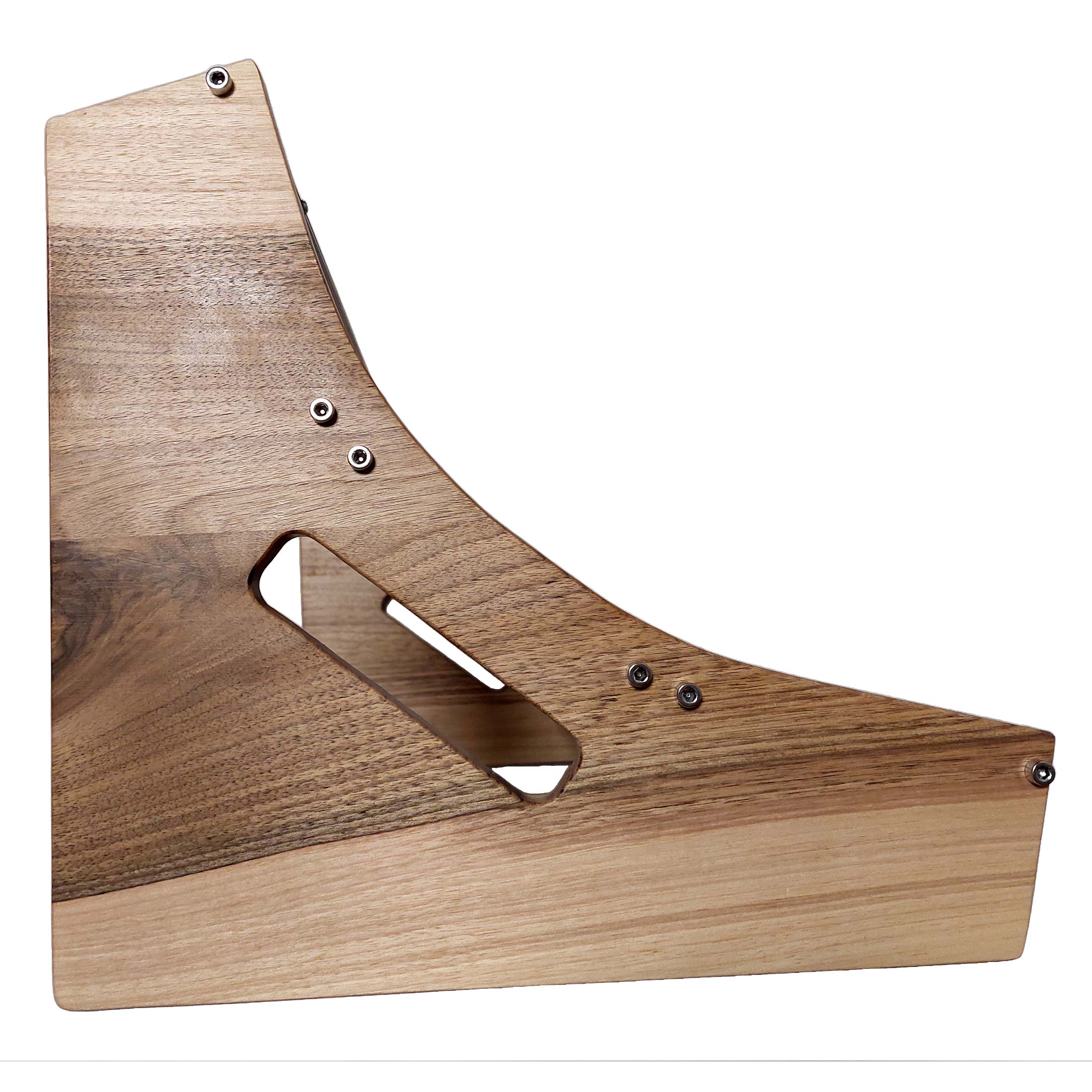 9U Walnut Side Panels for Eurorack Case MARIA