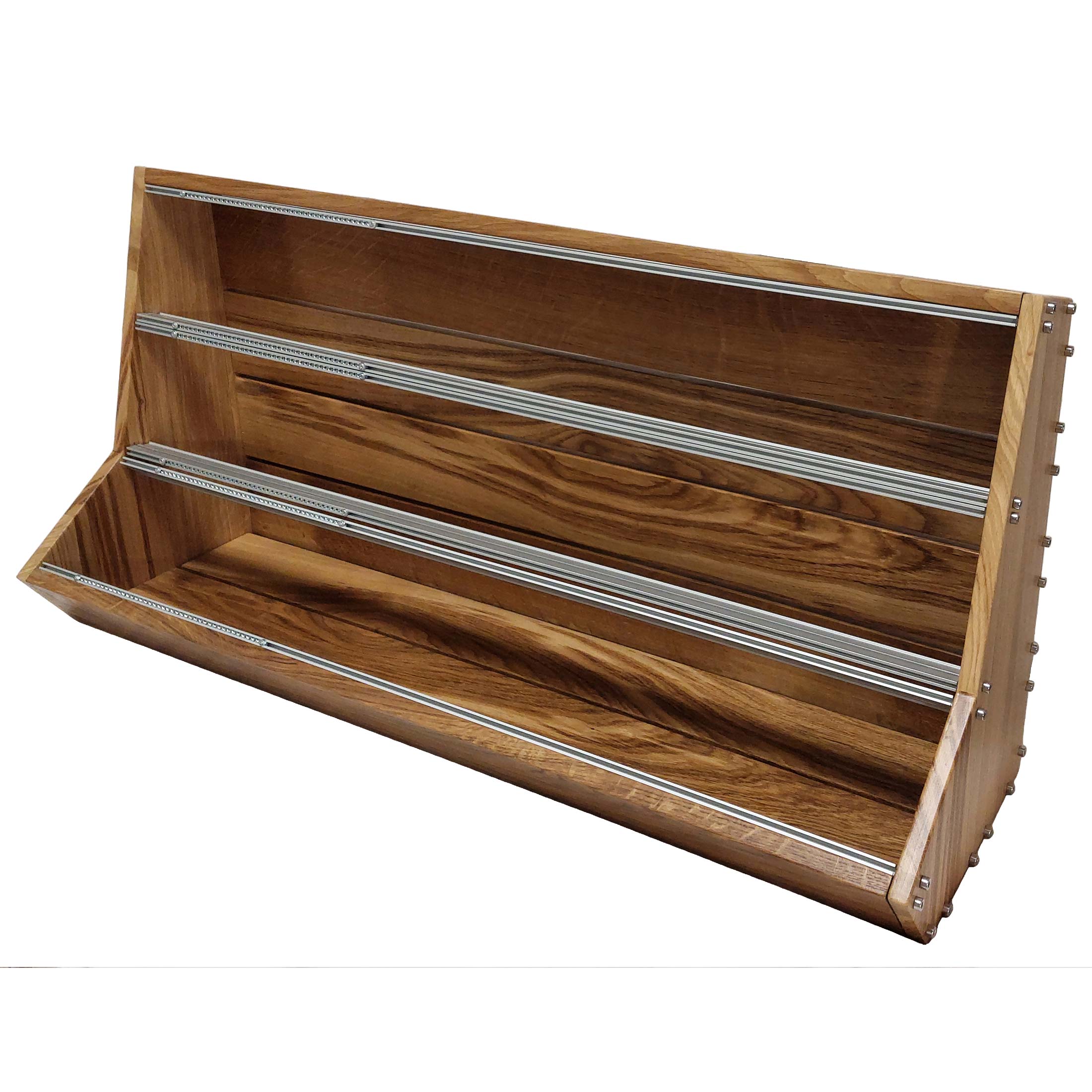 9U Eurorack Case Vita solid oak