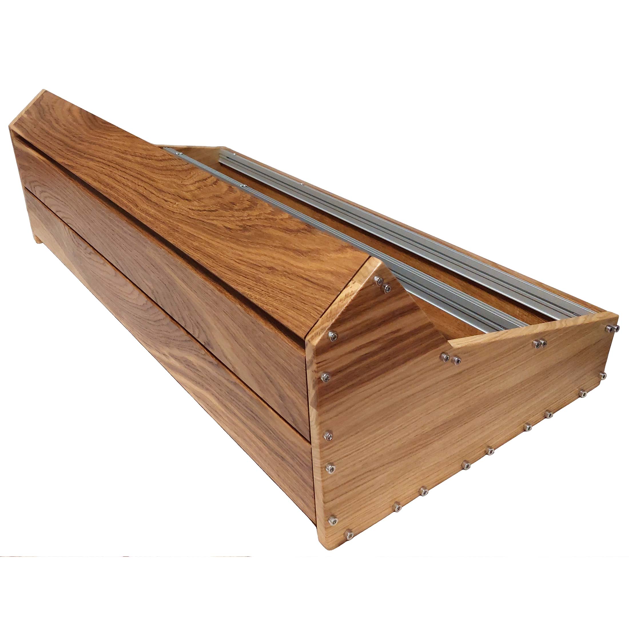 9U Eurorack Case Vita solid oak