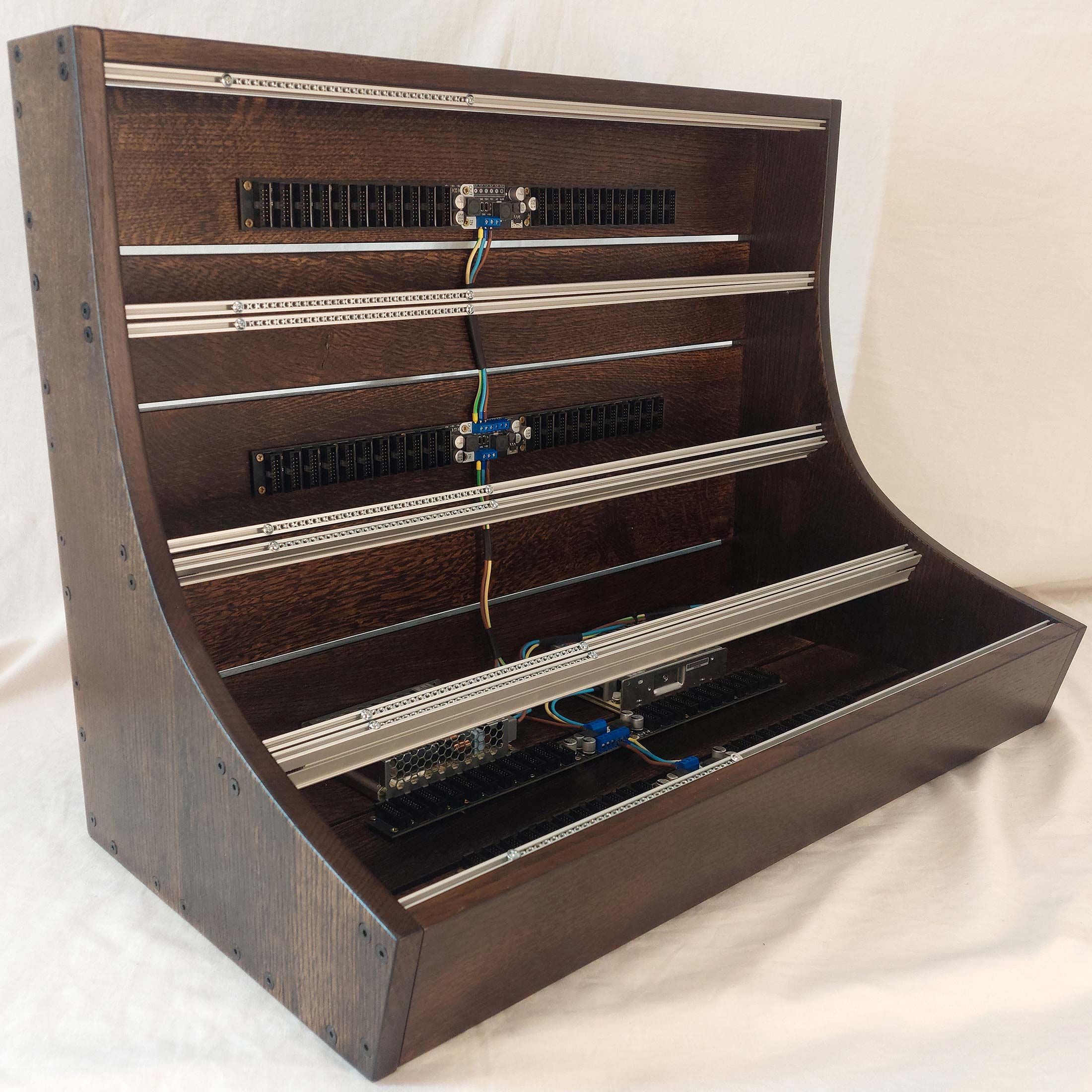 12U Eurorack Case MARIA • Dark Oak