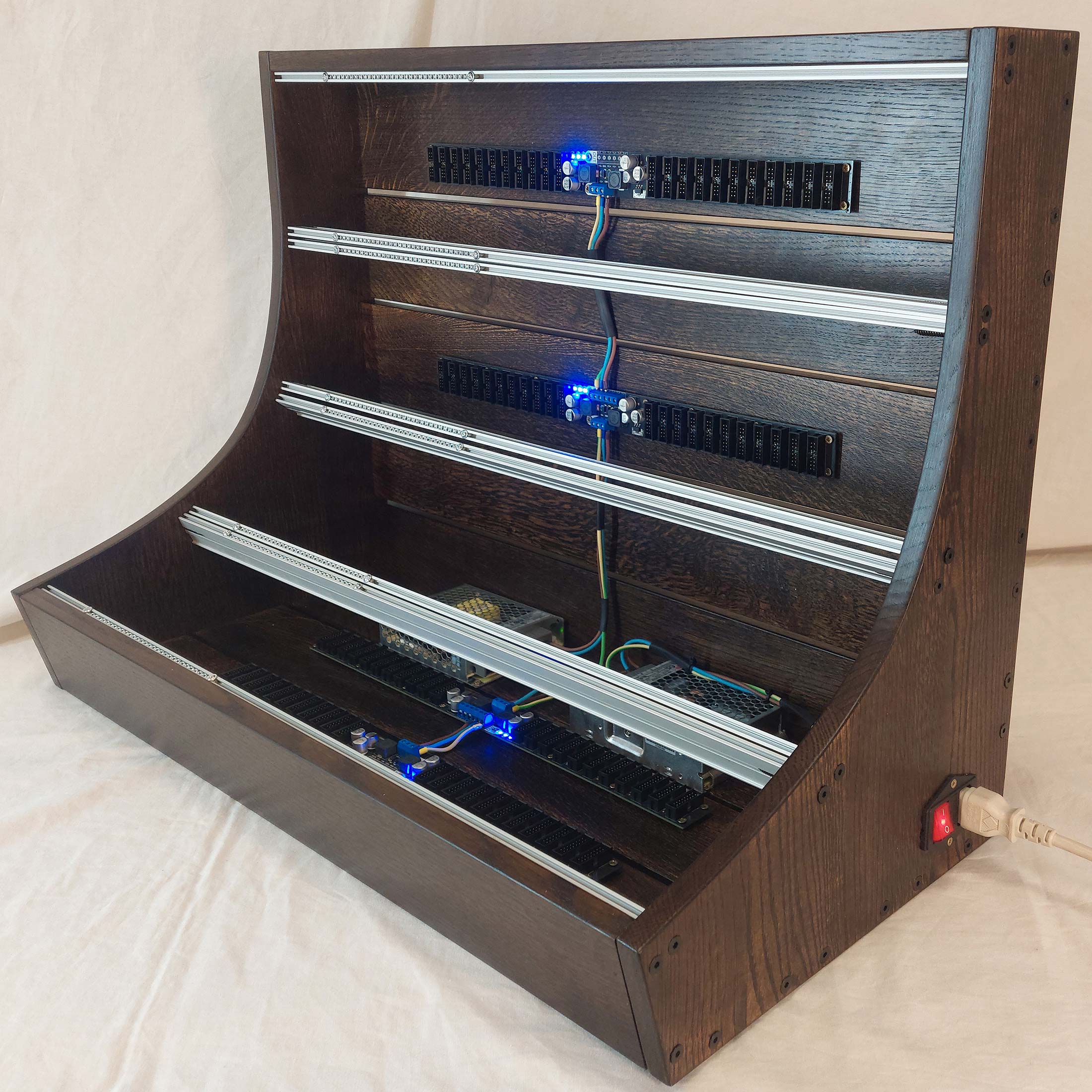 12U Eurorack Case MARIA • Dark Oak