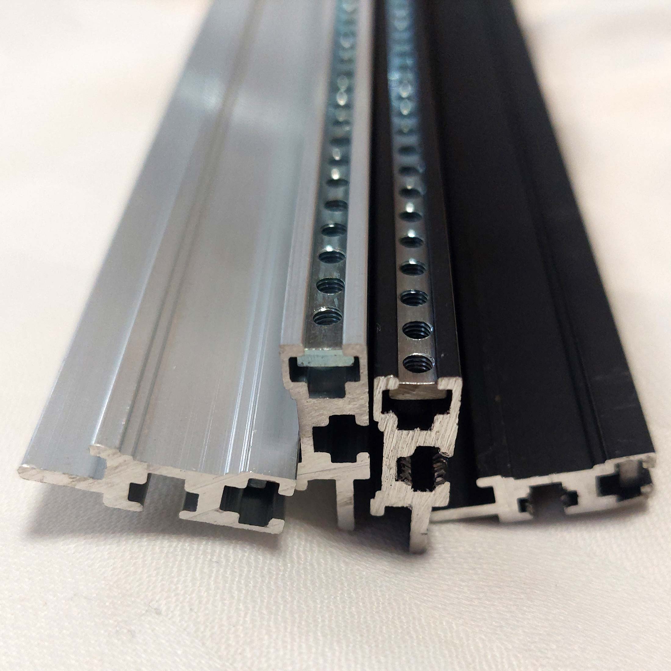 Eurorack Rails with M3 Threaded Strips