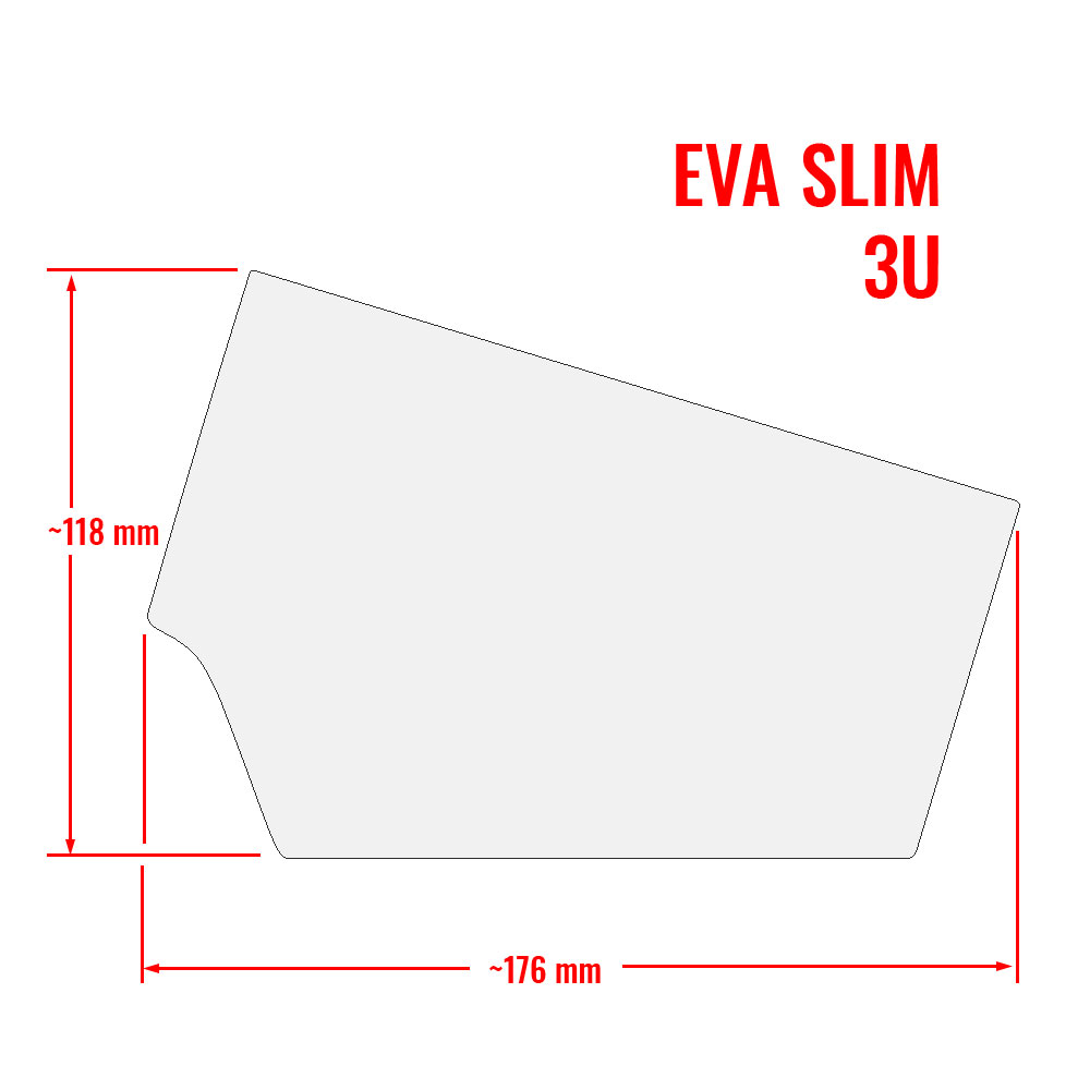 3U Eurorack case Eva slim