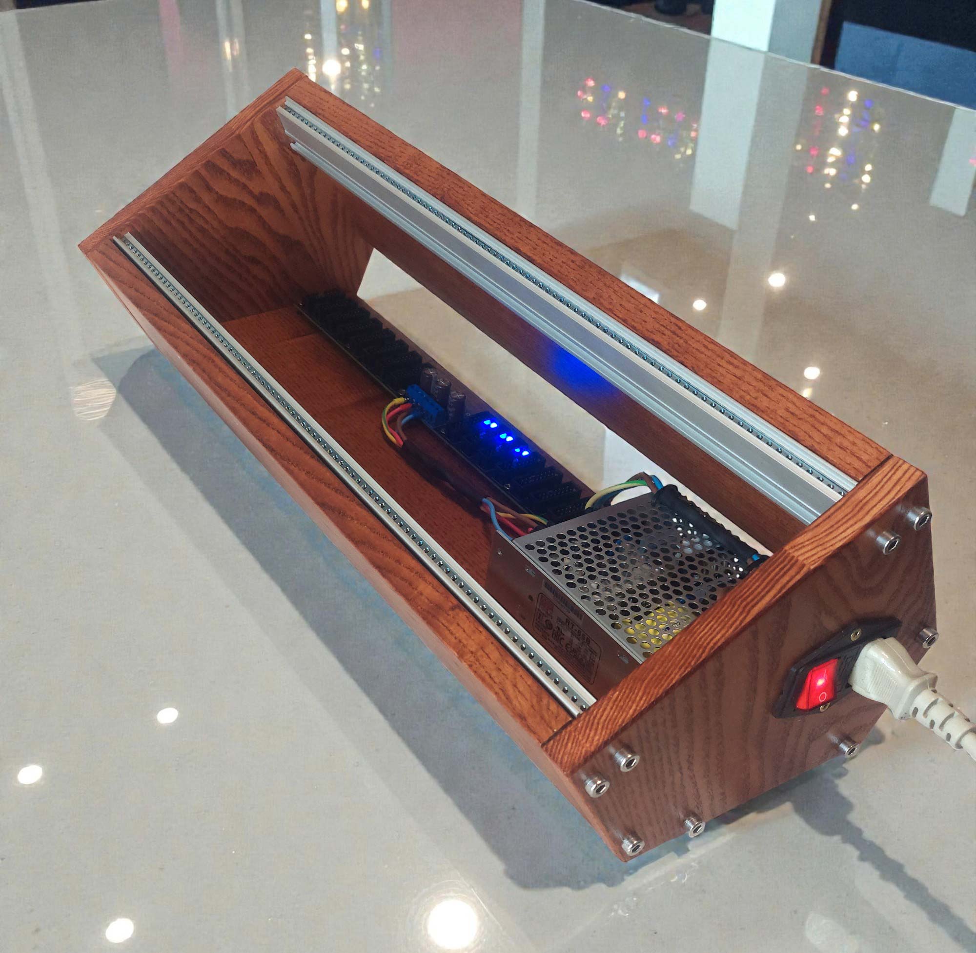 3U Eurorack case Eva ash