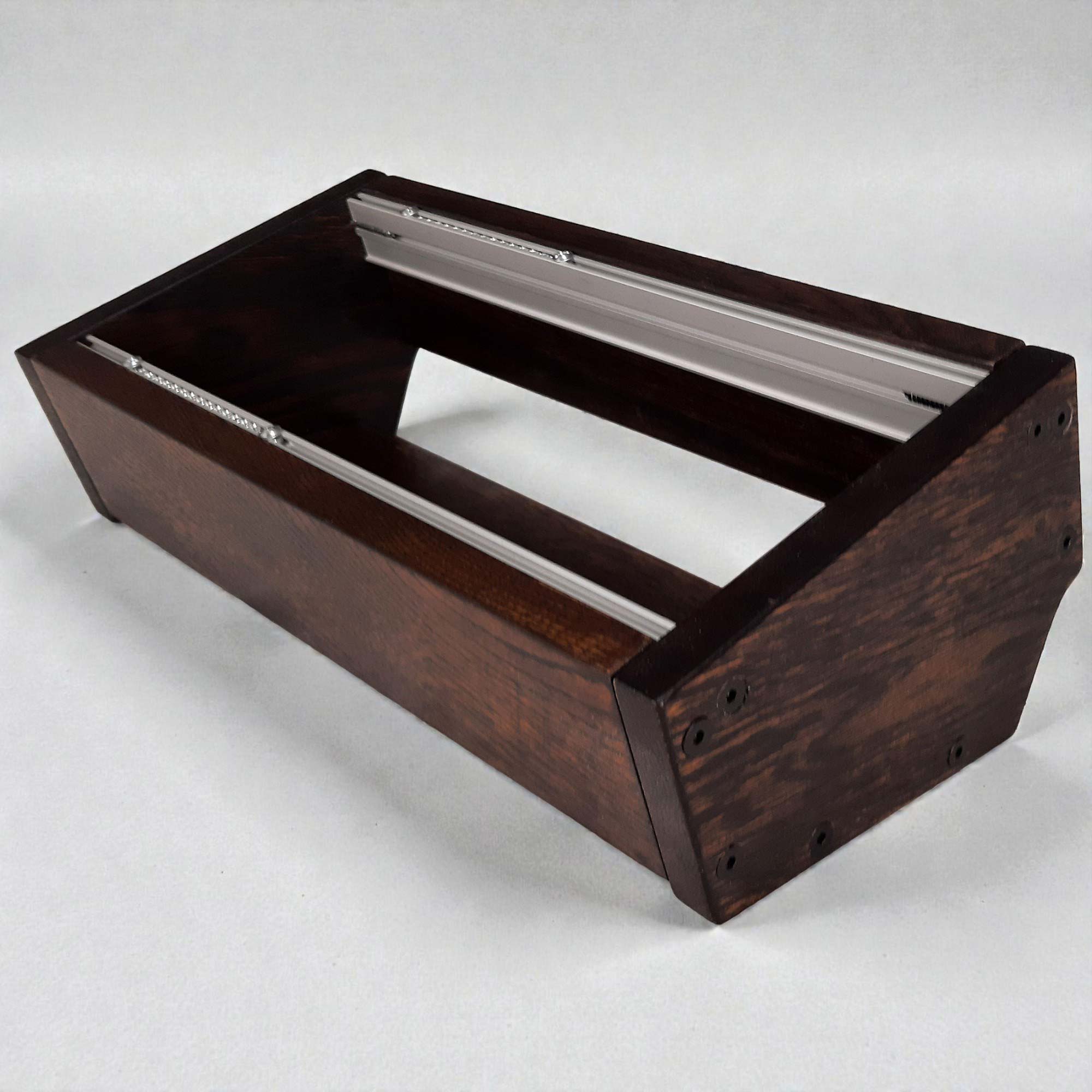 3U Eurorack case Eva slim dark oak