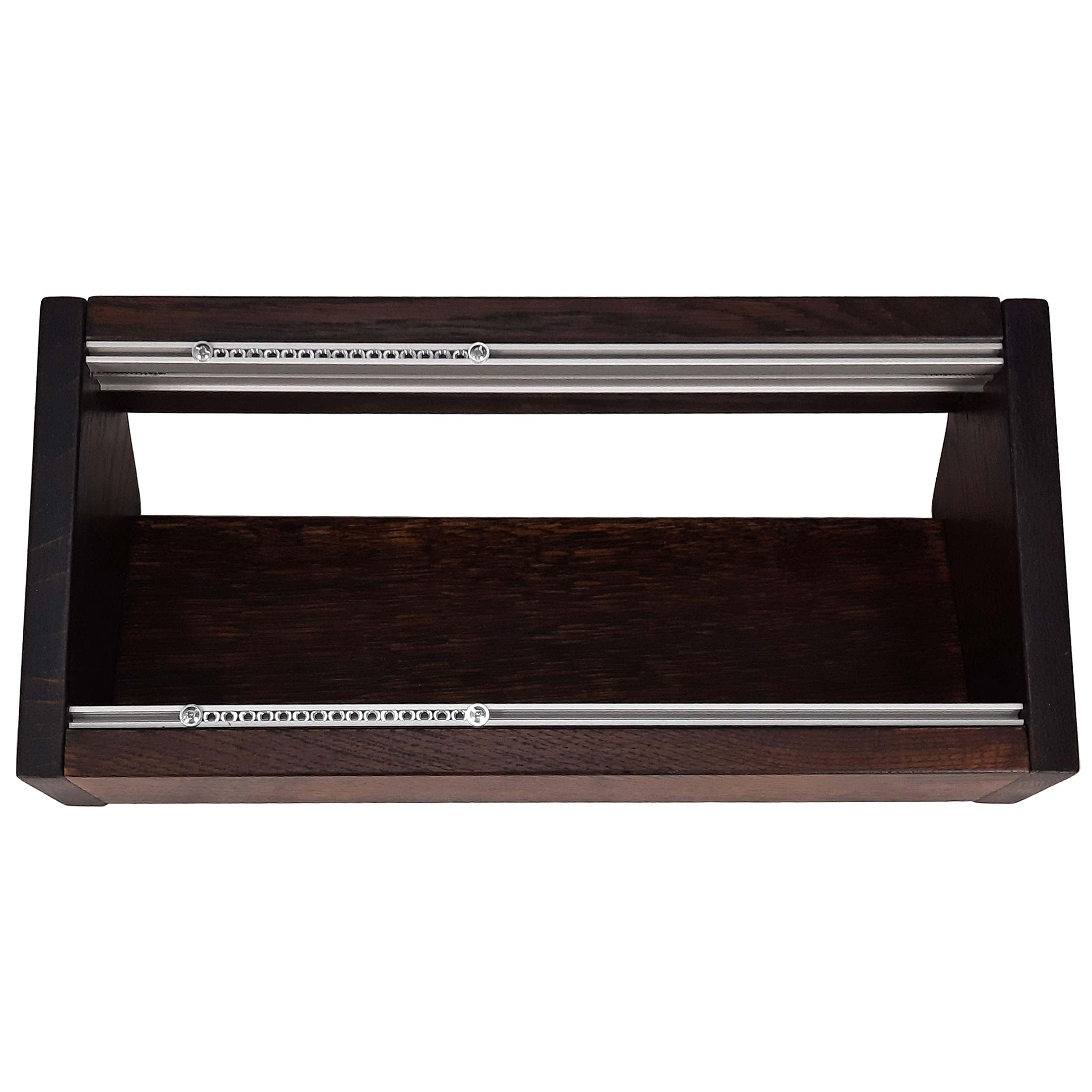 3U Eurorack case Eva slim dark oak