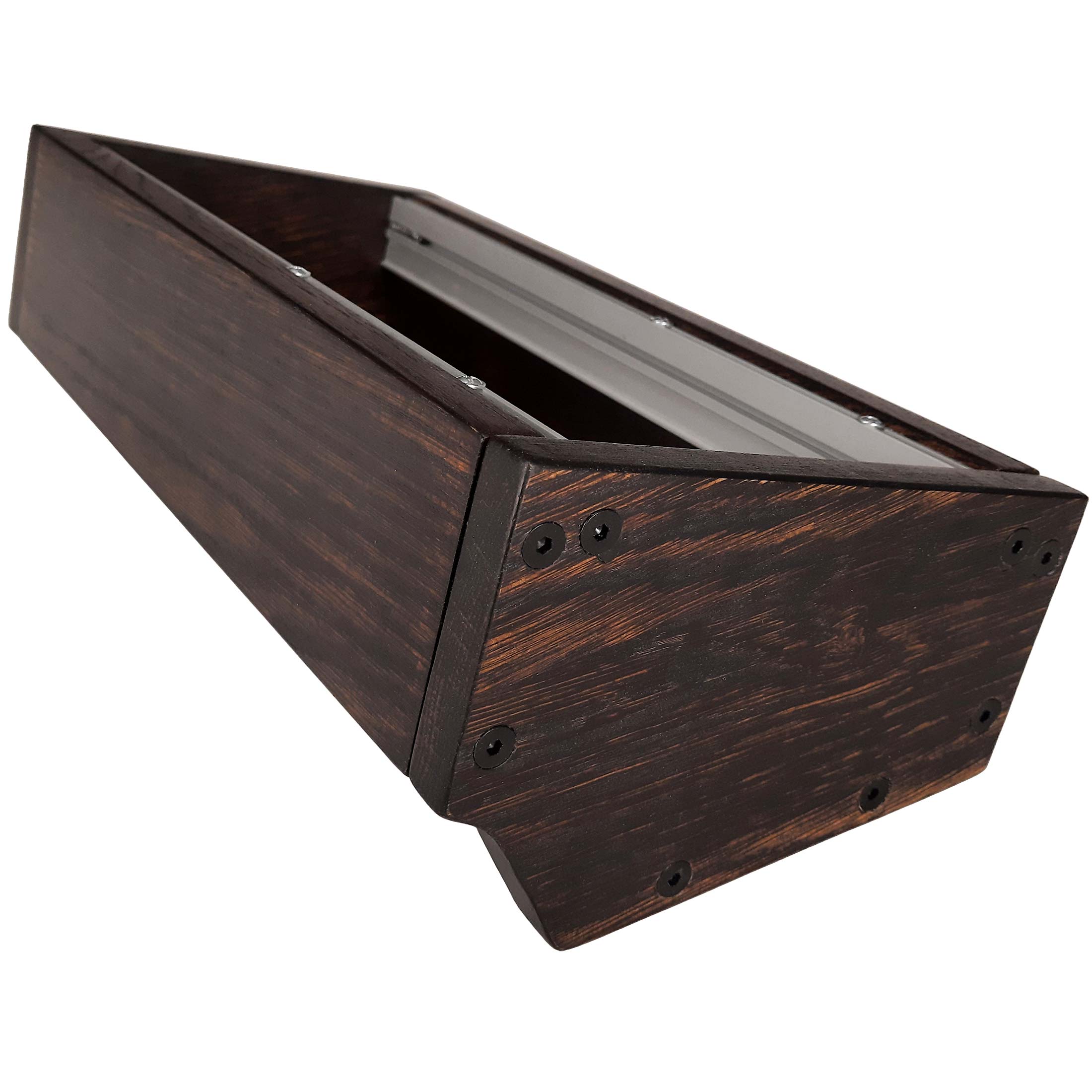 3U Eurorack case Eva slim dark oak