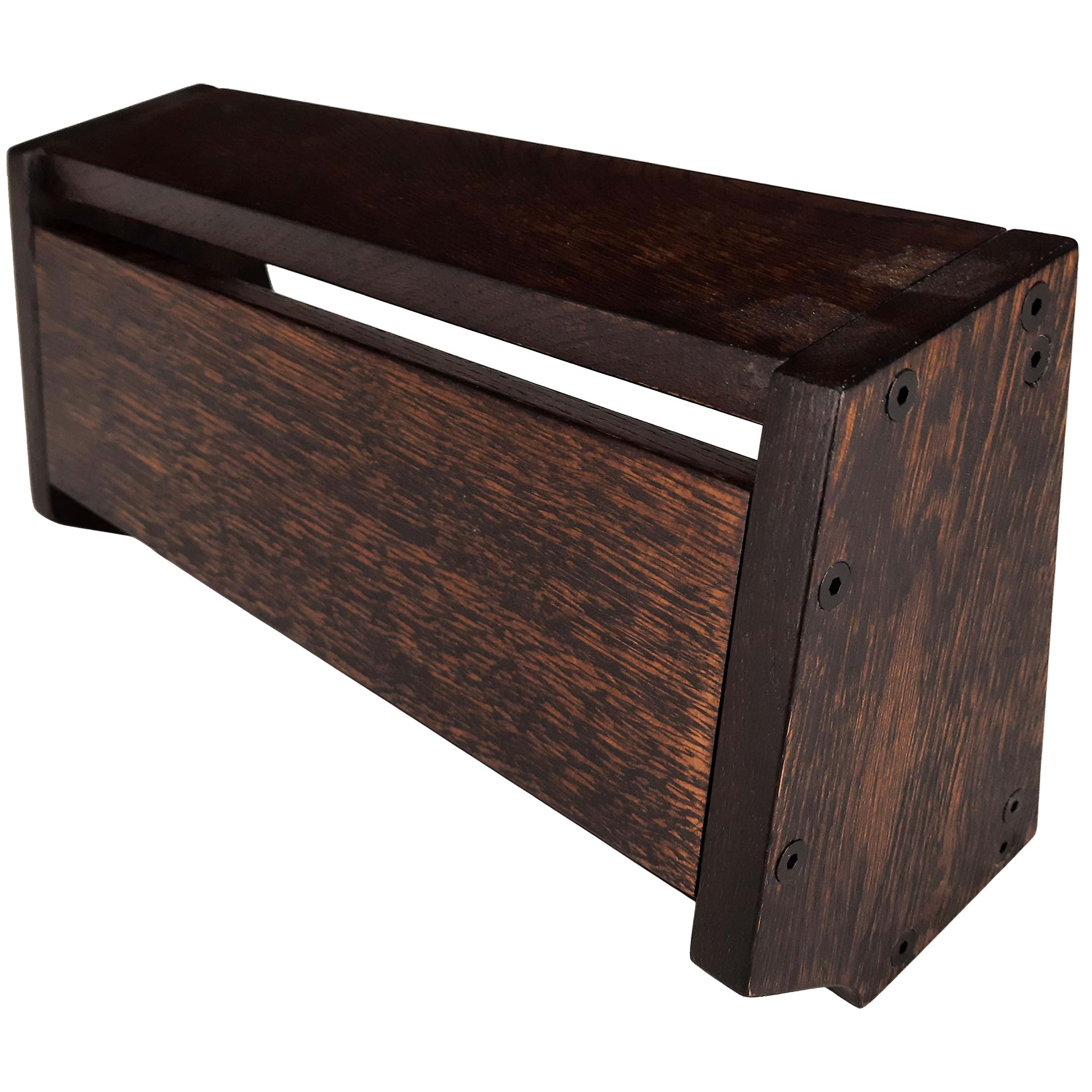 3U Eurorack case Eva slim dark oak