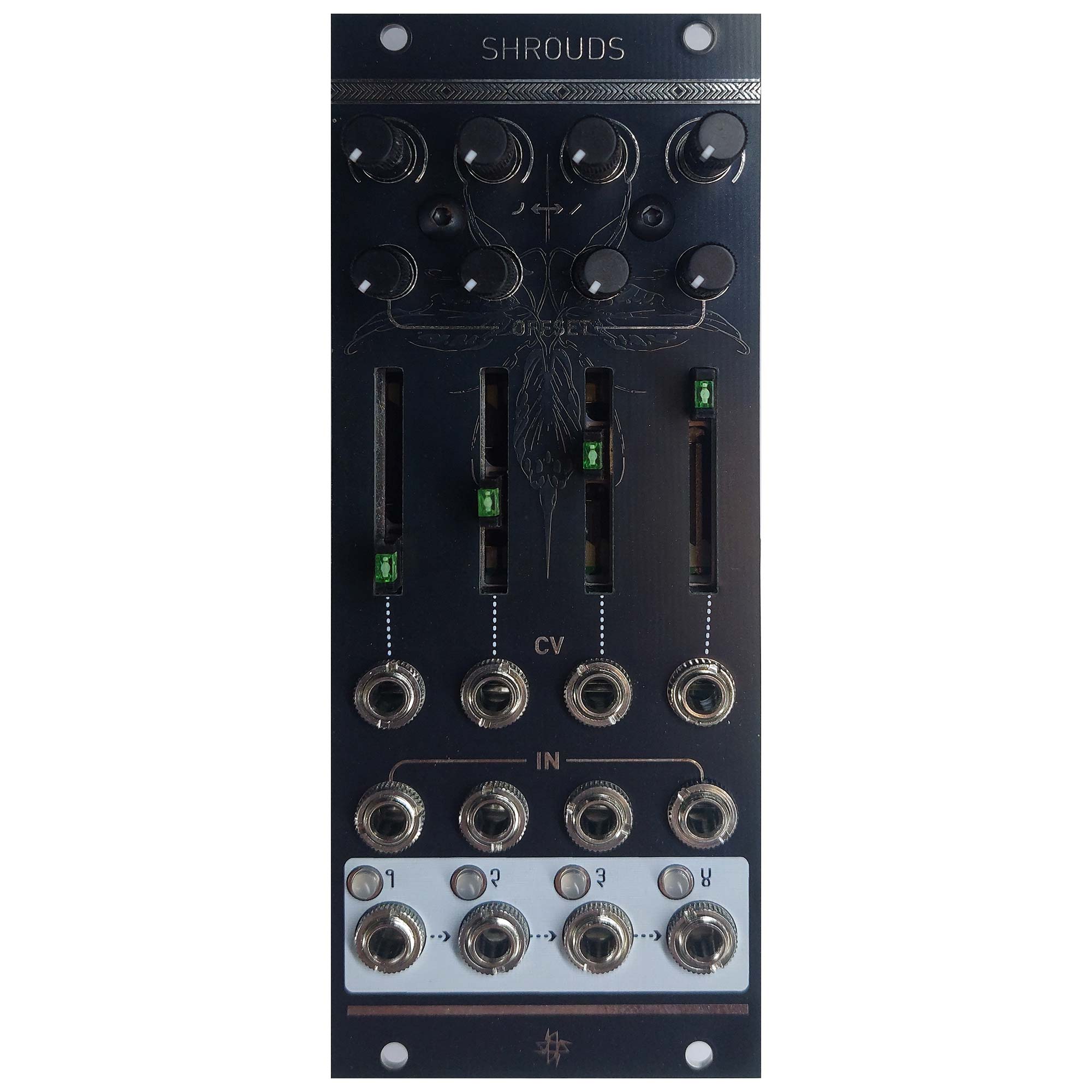 Shrouds V2 (Mutable Instruments Veils V2, 10HP clone)
