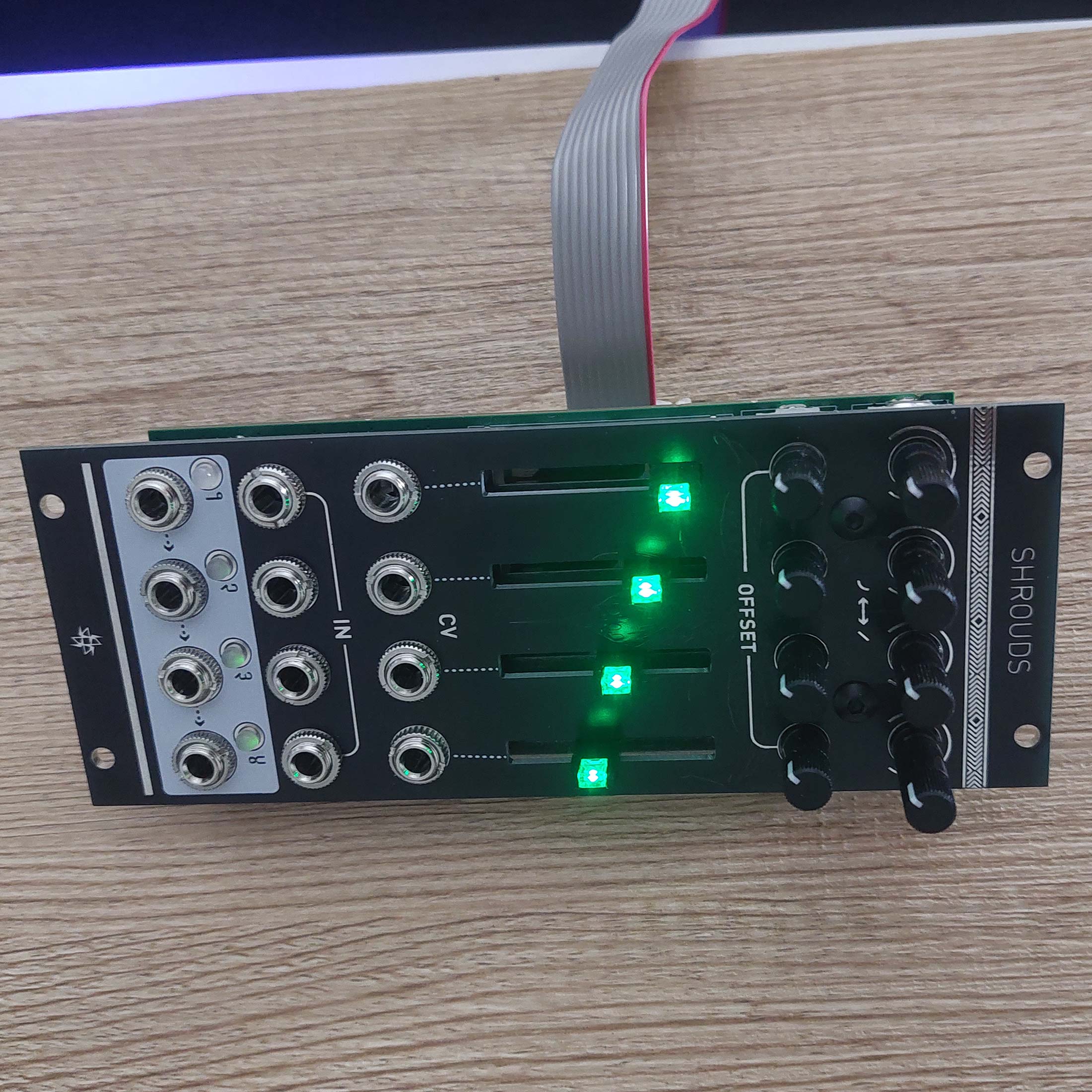 Shrouds V2 (Mutable Instruments Veils V2, 10HP clone)